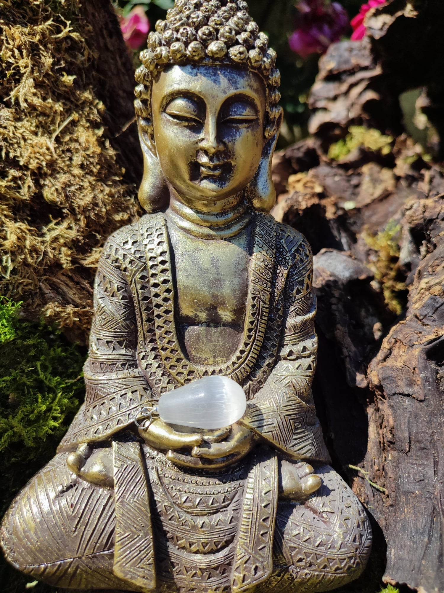 Pendentif sélénite