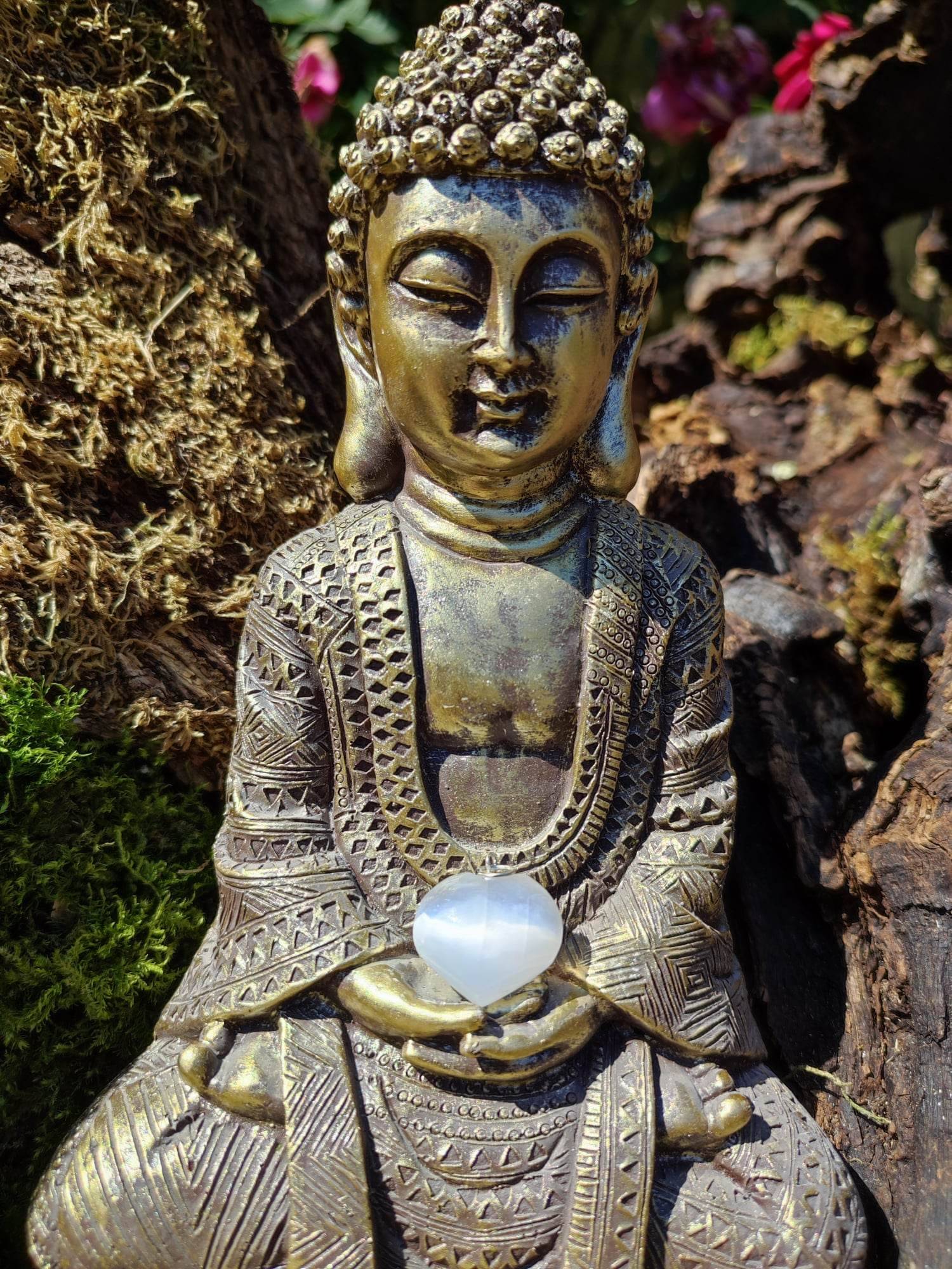 Pendentif sélénite