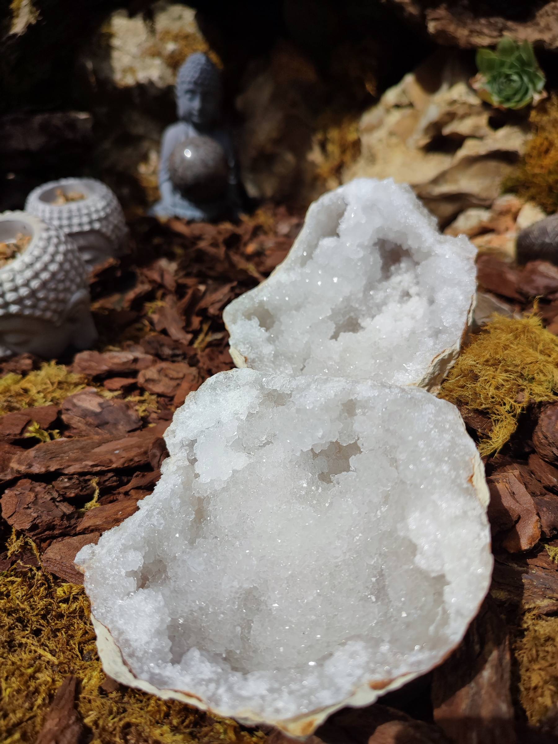 Géode entière Cristal de Roche