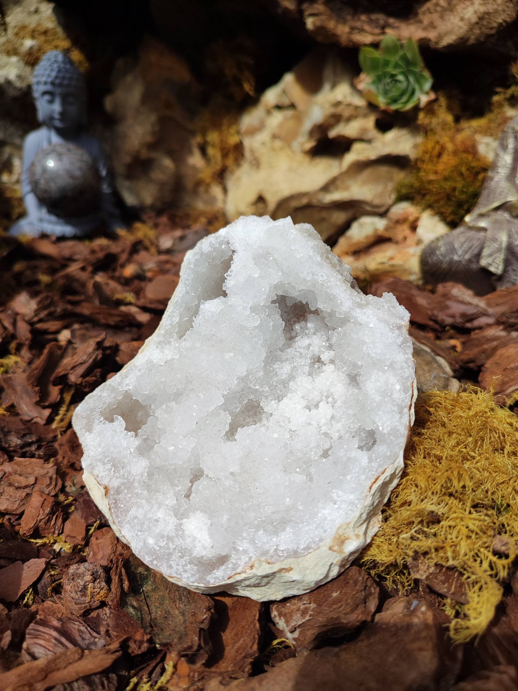 Géode entière Cristal de Roche
